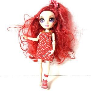 MGA Rainbow High Ruby Anderson Junior High Doll 2022 Missing Sock And Shoe